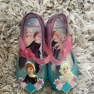 Disney Frozen jelly shoes toddler 9